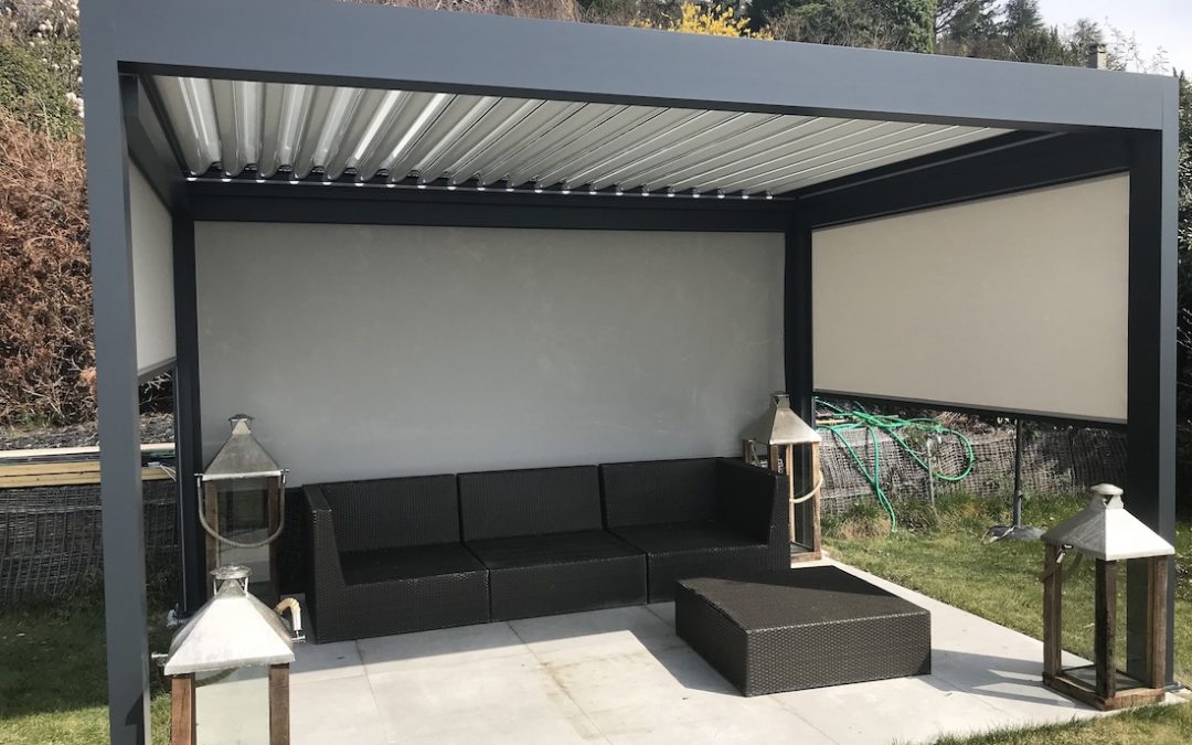 accessoire stores screen pergola