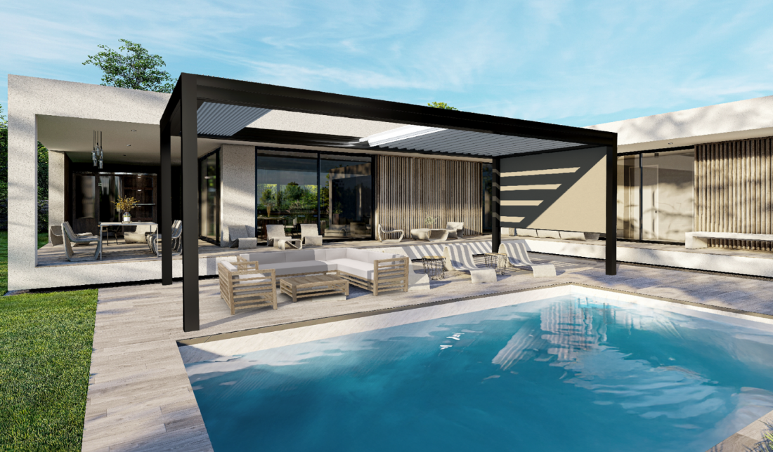 pergola bioclimatique vision 500 XXL